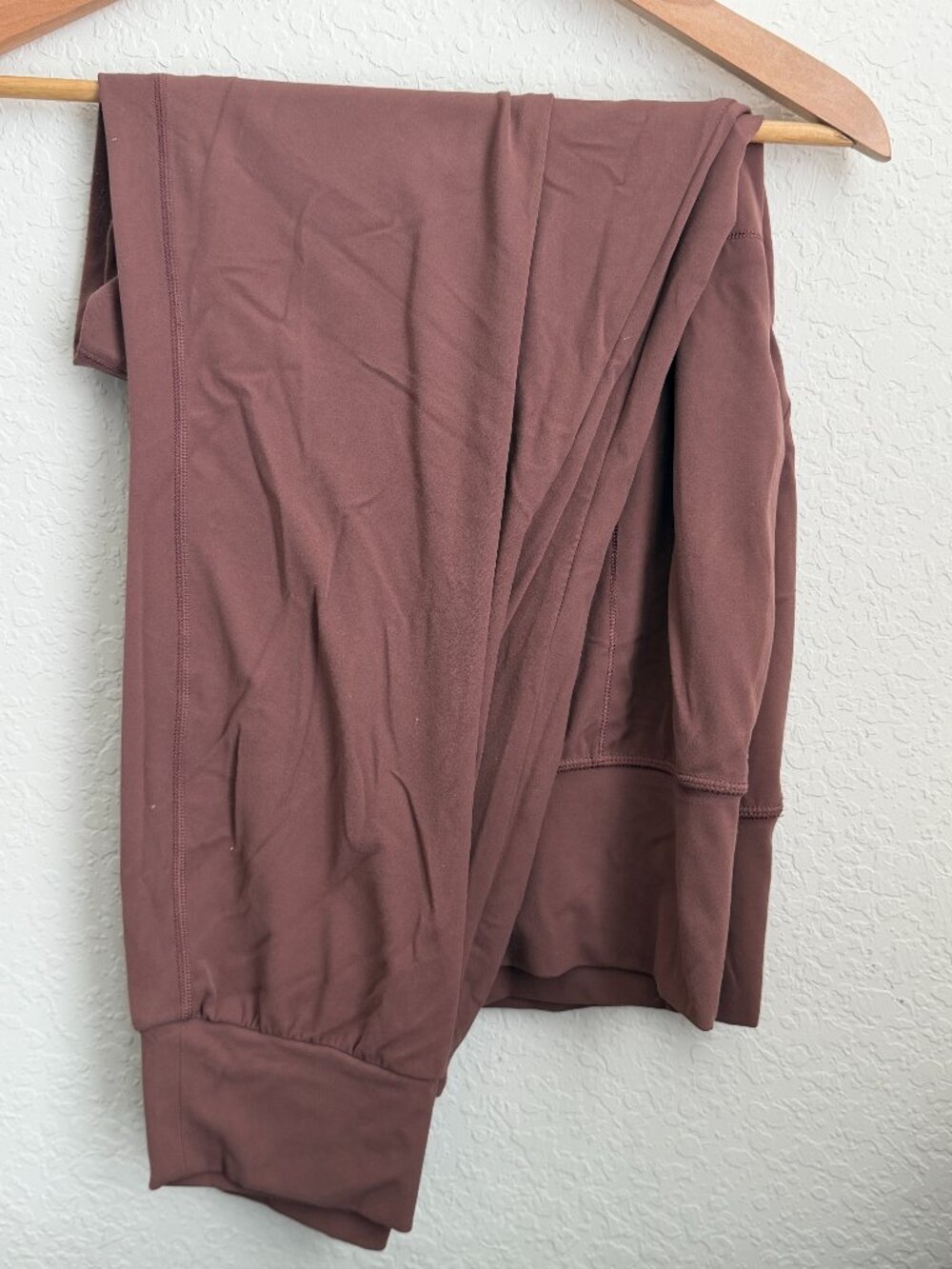 Athleta Salutation Jogger Powervita XL Mauve Brown Leggings Pants. (F)